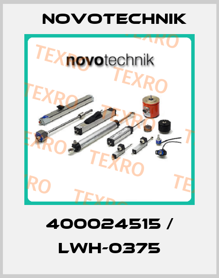 400024515 / LWH-0375 Novotechnik