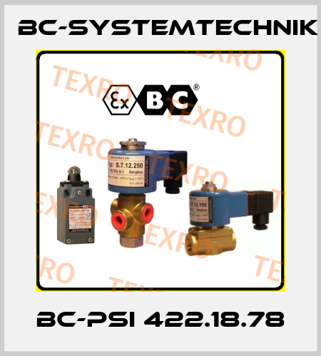 BC-PSI 422.18.78 BC-Systemtechnik