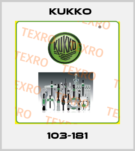 103-181 KUKKO