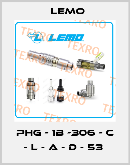 PHG - 1B -306 - C - L - A - D - 53  Lemo