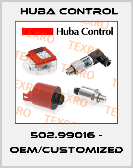 502.99016 - OEM/customized Huba Control