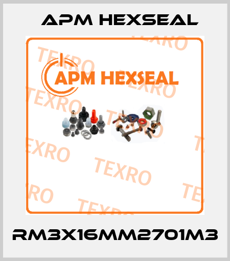 RM3X16MM2701M3 APM Hexseal