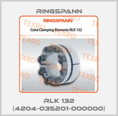 RLK 132 (4204-035201-000000) Ringspann