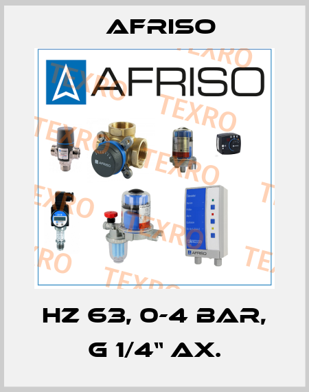 HZ 63, 0-4 bar, G 1/4“ ax. Afriso