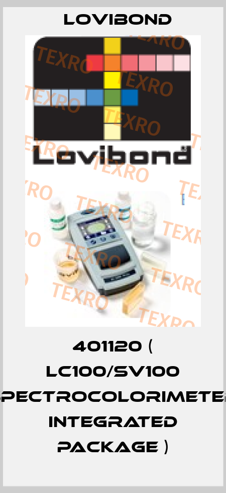 401120 ( LC100/SV100 Spectrocolorimeter Integrated Package ) Lovibond