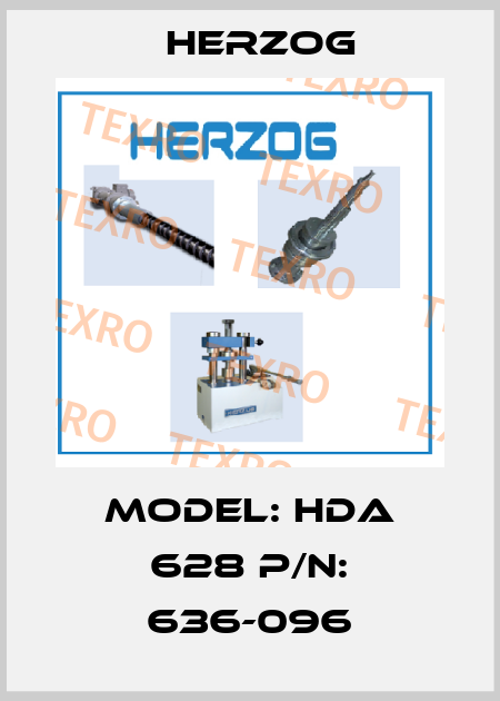 Model: HDA 628 P/N: 636-096 Herzog