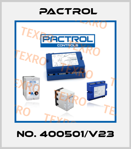 No. 400501/V23 Pactrol