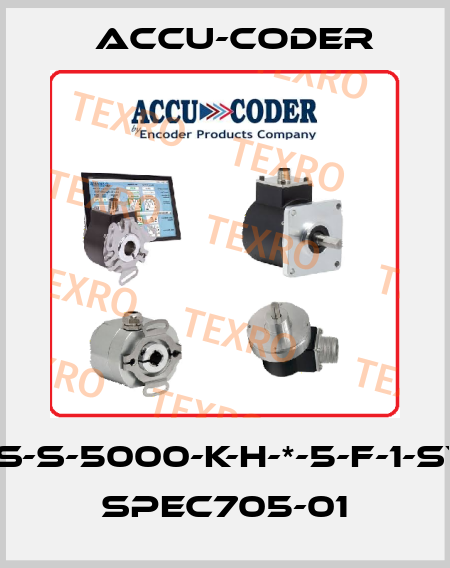 725-I-S-S-5000-K-H-*-5-F-1-SY-Y-CE SPEC705-01 ACCU-CODER