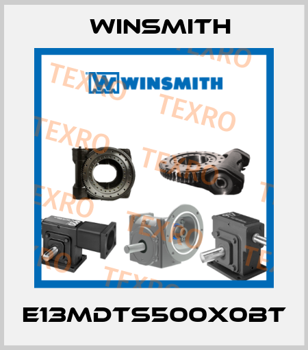 E13MDTS500X0BT Winsmith