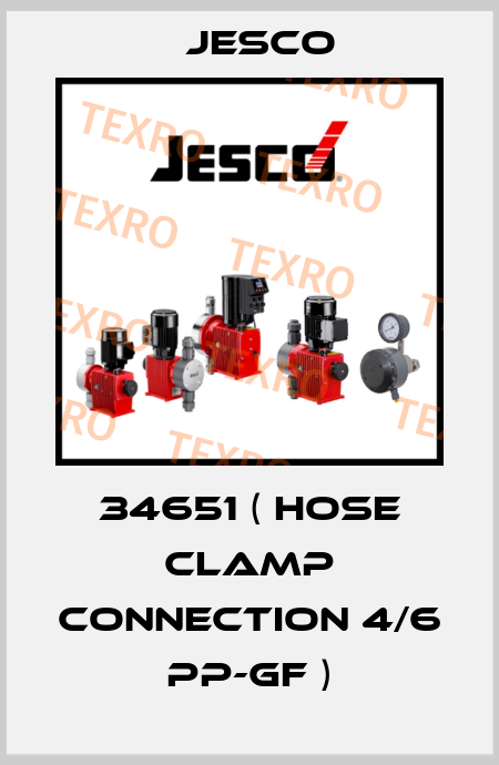 34651 ( Hose Clamp Connection 4/6 PP-GF ) Jesco