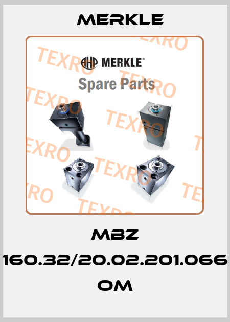 MBZ 160.32/20.02.201.066 OM Merkle