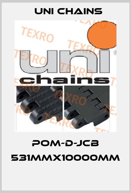 POM-D-JCB 531mmx10000mm  Uni Chains
