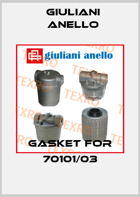 Gasket for 70101/03 Giuliani Anello