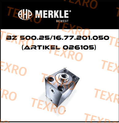 BZ 500.25/16.77.201.050 (Artikel 026105) Merkle