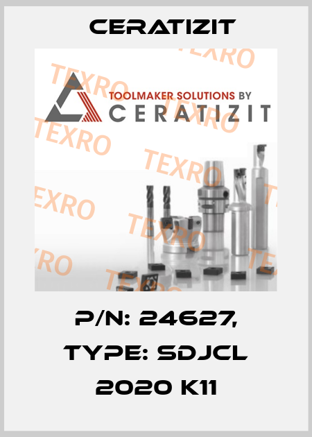 P/N: 24627, Type: SDJCL 2020 K11 Ceratizit