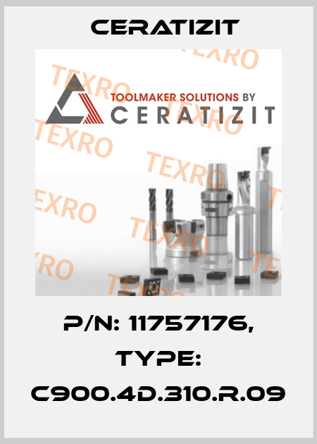 P/N: 11757176, Type: C900.4D.310.R.09 Ceratizit