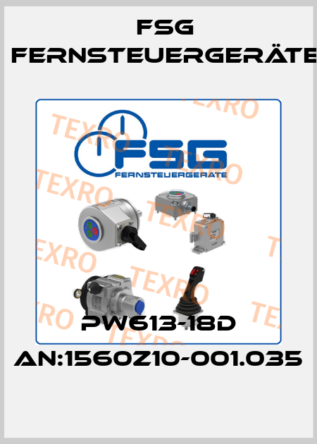 PW613-18D AN:1560Z10-001.035 FSG Fernsteuergeräte