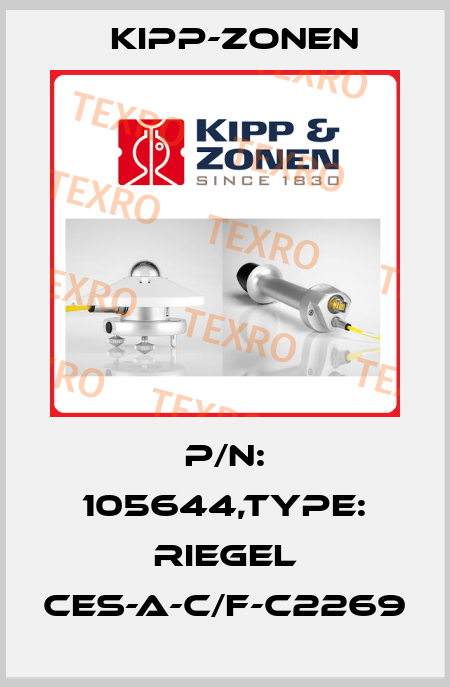 P/N: 105644,Type: RIEGEL CES-A-C/F-C2269 Kipp-Zonen