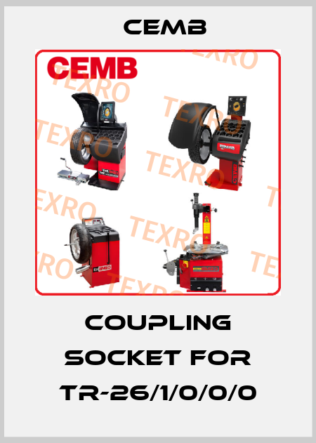 Coupling socket for TR-26/1/0/0/0 Cemb