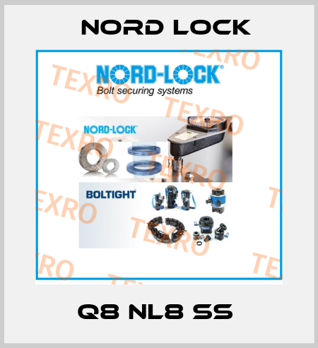 Q8 NL8 SS  Nord Lock
