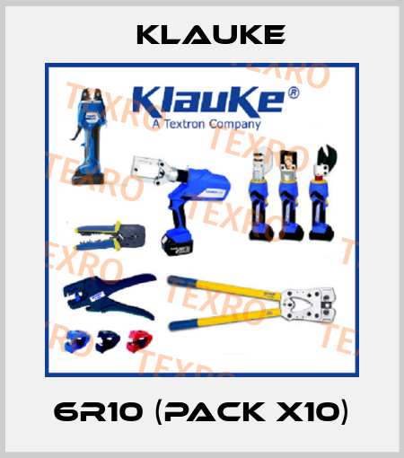 6R10 (pack x10) Klauke