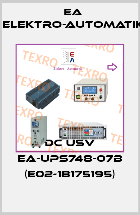 DC USV EA-UPS748-07B (E02-18175195) EA Elektro-Automatik