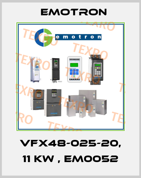 VFX48-025-20, 11 kW , EM0052 Emotron