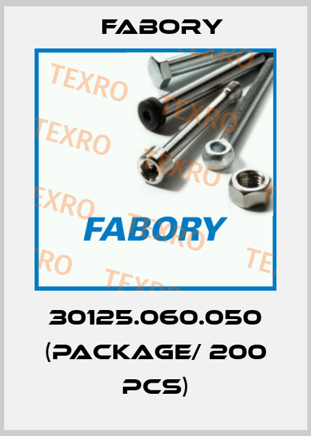 30125.060.050 (Package/ 200 pcs) Fabory