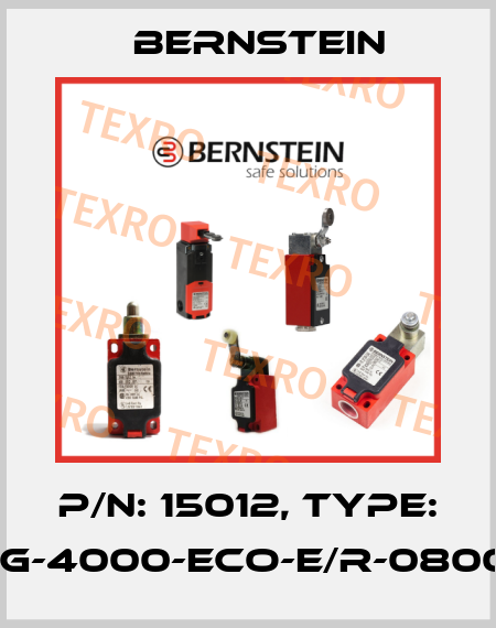 P/N: 15012, Type: SULG-4000-ECO-E/R-0800-03 Bernstein