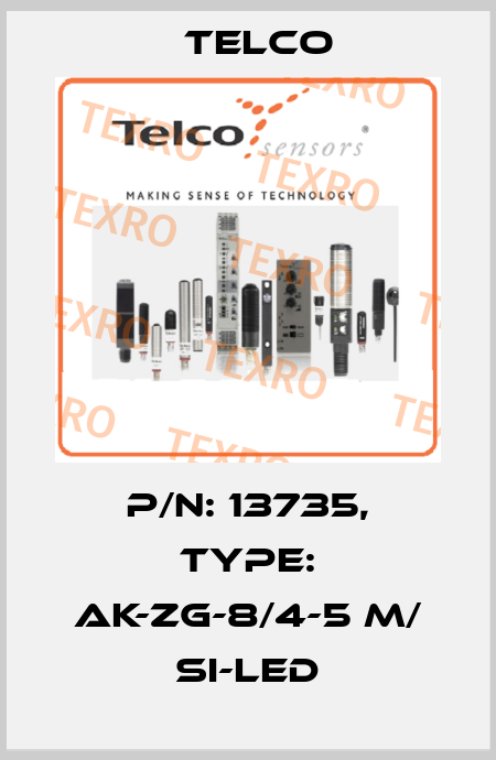 p/n: 13735, Type: AK-ZG-8/4-5 m/ Si-LED Telco