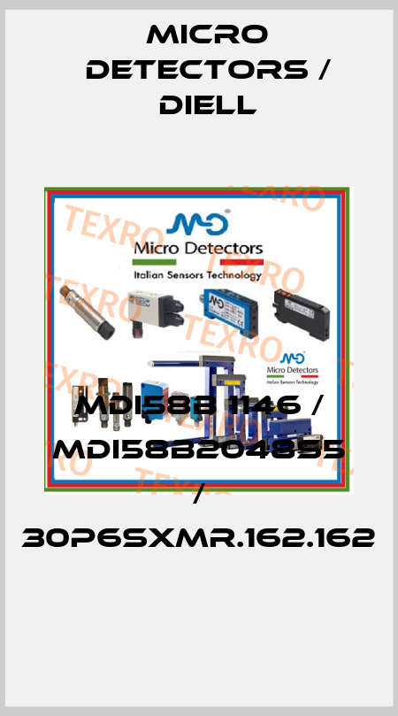 MDI58B 1146 / MDI58B2048S5 / 30P6SXMR.162.162
 Micro Detectors / Diell