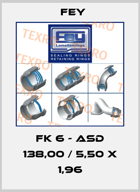 FK 6 - ASD 138,00 / 5,50 x 1,96 Fey