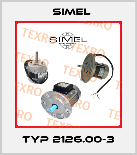 Typ 2126.00-3 Simel