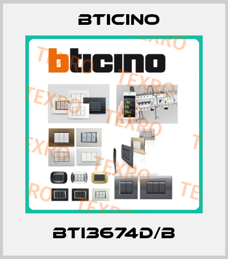 BTI3674D/B Bticino