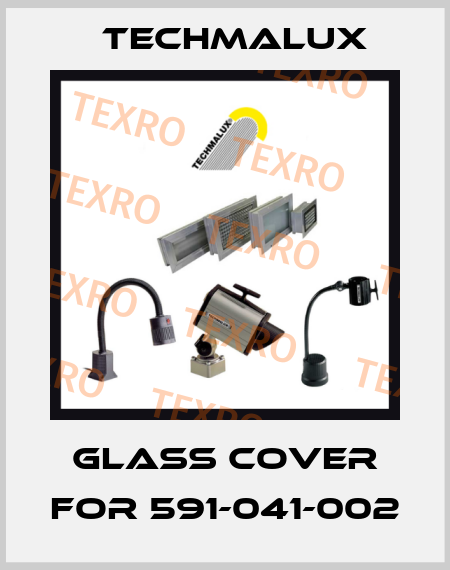 Glass cover for 591-041-002 Techmalux