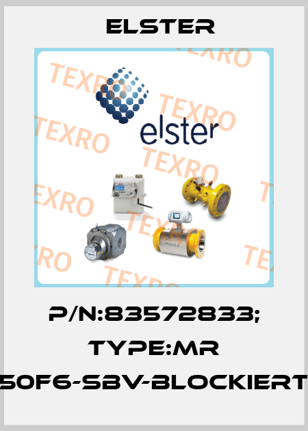 P/N:83572833; Type:MR 50F6-SBV-blockiert Elster