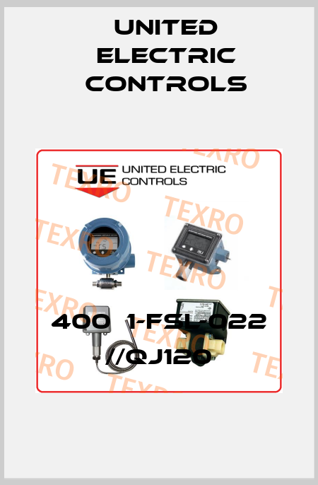 400С1-FSL-022 //QJ120 United Electric Controls