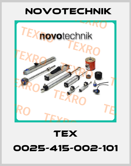 TEX 0025-415-002-101 Novotechnik