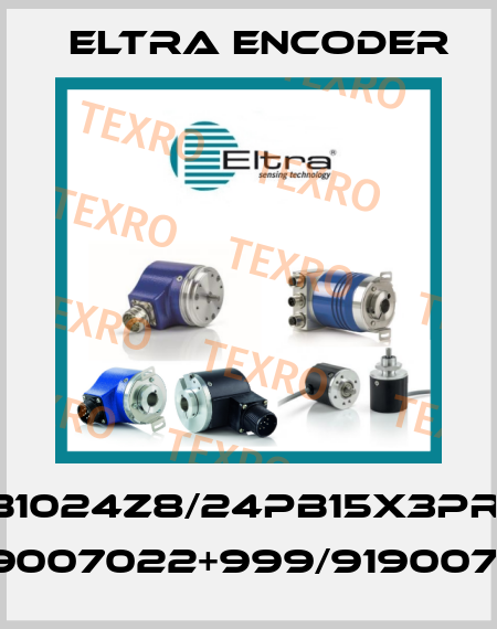 EL63PB1024Z8/24PB15X3PR-0,3.48 919007022+999/91900702 Eltra Encoder