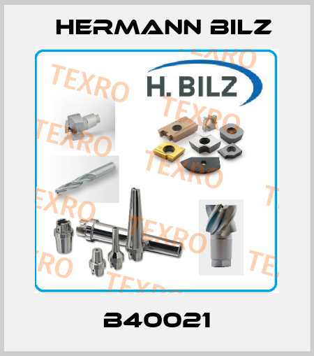 B40021 Hermann Bilz