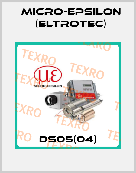 DS05(04) Micro-Epsilon (Eltrotec)
