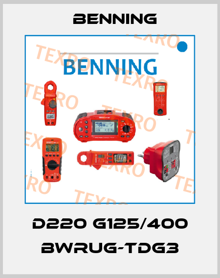 D220 G125/400 BWrug-TDG3 Benning