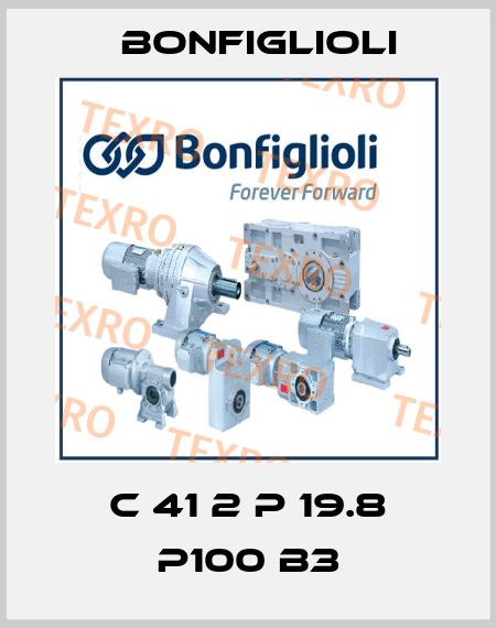 C 41 2 P 19.8 P100 B3 Bonfiglioli