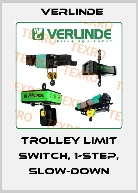 trolley limit switch, 1-step, slow-down Verlinde