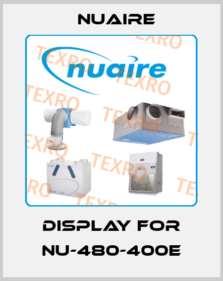 Display for NU-480-400E Nuaire