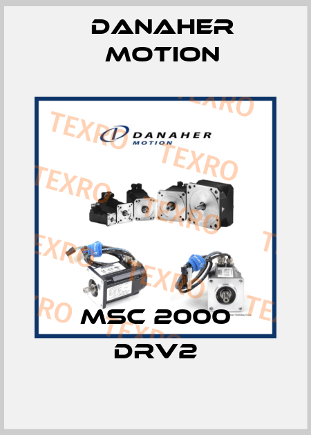 MSC 2000 DRV2 Danaher Motion