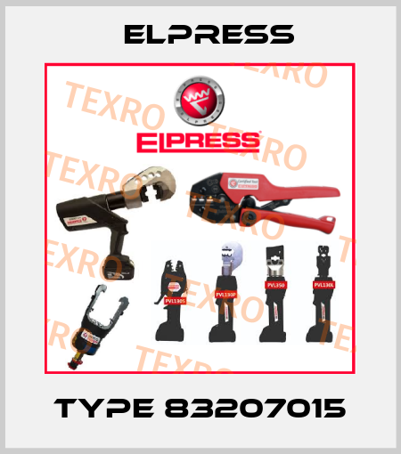 Type 83207015 Elpress