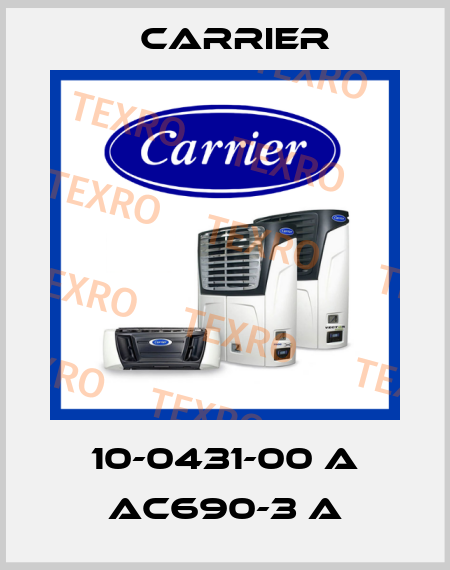 10-0431-00 A AC690-3 A Carrier