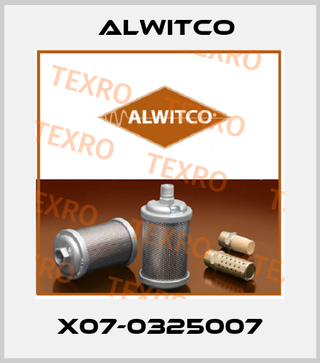 X07-0325007 Alwitco