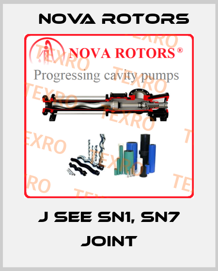 J SEE SN1, SN7 Joint Nova Rotors
